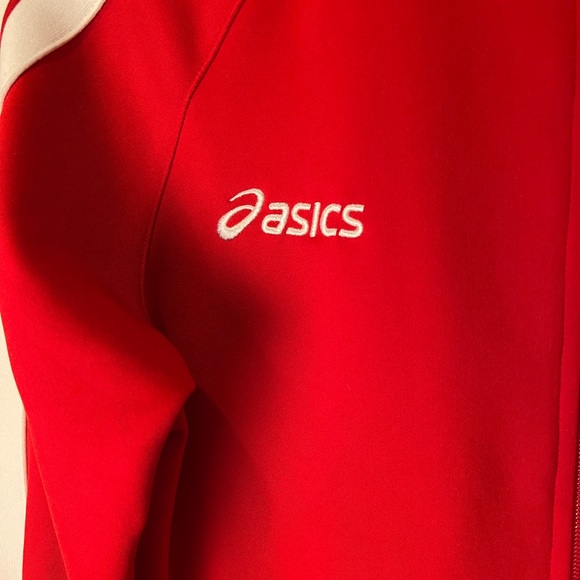 VINTAGE ASICS MEN’S TRACK JACKET, MEN’S SIZE M, ALTHOUGH THIS JACKET IS UNISEX - Picture 3 of 3